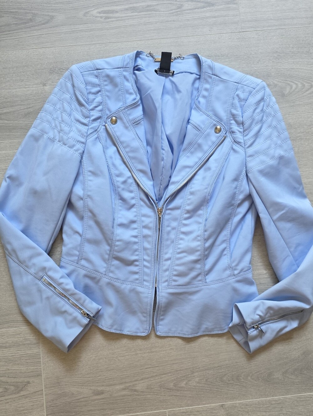 White House Black Market Light Blue Jacket